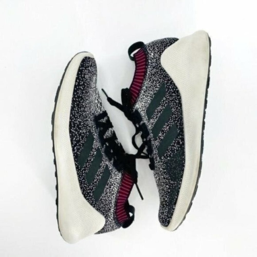 Adidas Women's PureBounce Breast Cancer Awareness Black 8 Running Comfy Sneakers - Picture 4 of 8